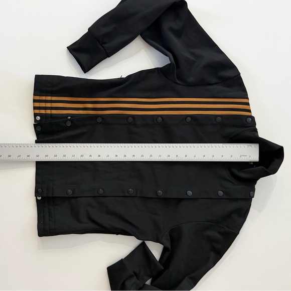 Adidas x Ivy Park IVP 4ALL Track Jacket Black Mesa Gold 3 Stripe 2XS NWT - Picture 11 of 11